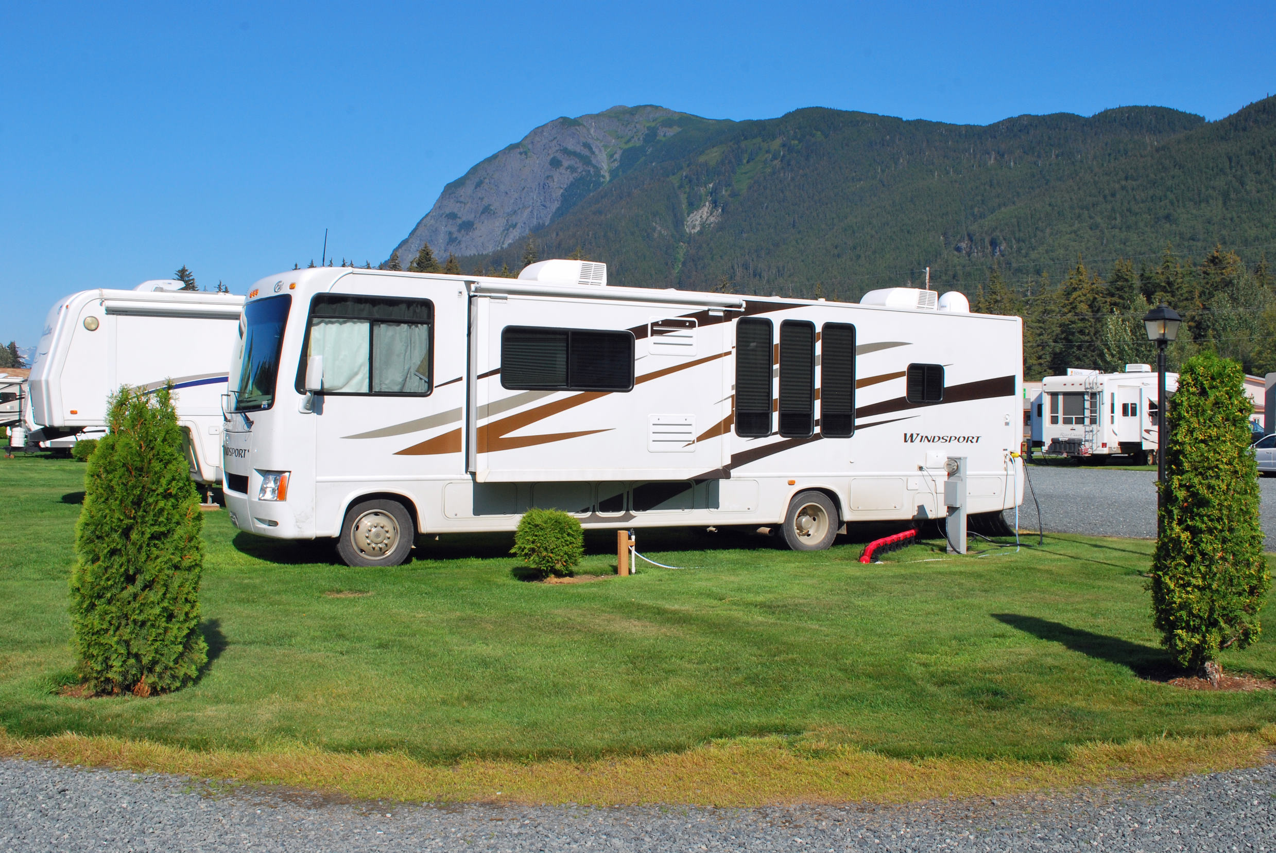 Haines Hitchup RV Pull Through Sites